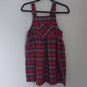 VINTAGE plaid dress